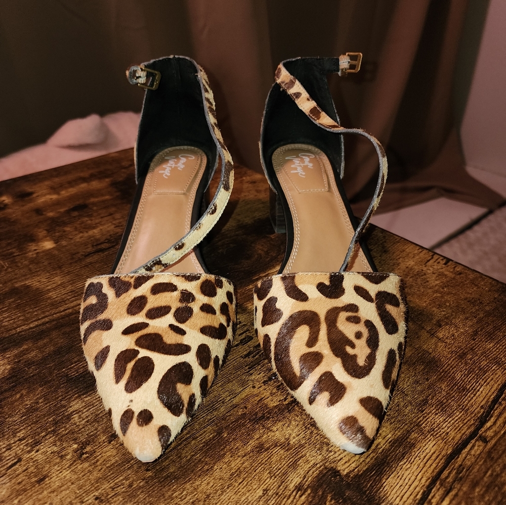 Animal Print Heels, 9.5